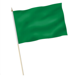 Stock-Flagge : Grün / Premiumqualität