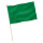 Stock-Flagge : Grün / Premiumqualität 45x30 cm