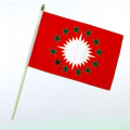 Stock-Flagge 30 x 45 : Jesiden / Yeziden (Vorschlag)