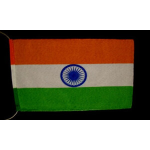 Tischflagge 15x25 : Indien
