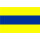Premiumfahne Signalflagge D - Delta 180 x 150 cm, mit Strick-/ Schlaufe
