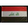 Tischflagge 15x25 Irak ab 2008
