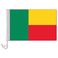 Auto-Fahne: Benin - Premiumqualität