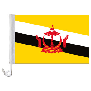 Auto-Fahne: Brunei - Premiumqualität