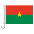 Auto-Fahne: Burkina Faso - Premiumqualität