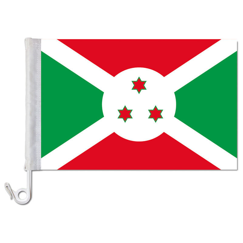 Auto-Fahne: Burundi - Premiumqualität, 9,95 €