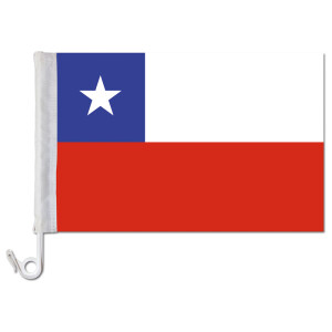 Auto-Fahne: Chile - Premiumqualität