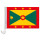 Auto-Fahne: Grenada - Premiumqualität