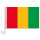 Auto-Fahne: Guinea - Premiumqualität