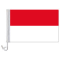 Auto-Fahne: Indonesien - Premiumqualität
