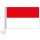 Auto-Fahne: Schützenfest rot/weiß - Premiumqualität