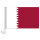 Auto-Fahne: Katar - Premiumqualität