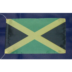Tischflagge 15x25 : Jamaika