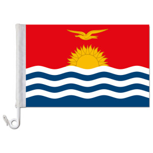 Auto-Fahne: Kiribati - Premiumqualität