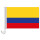 Auto-Fahne: Kolumbien - Premiumqualität
