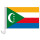 Auto-Fahne: Komoren - Premiumqualität