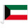 Auto-Fahne: Kuwait - Premiumqualität