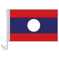 Auto-Fahne: Laos - Premiumqualität