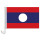 Auto-Fahne: Laos - Premiumqualität
