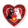 Deckenhänger Schottland Terrier Herz, 29 cm