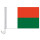 Auto-Fahne: Madagaskar - Premiumqualität