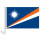 Auto-Fahne: Marshall-Inseln - Premiumqualität