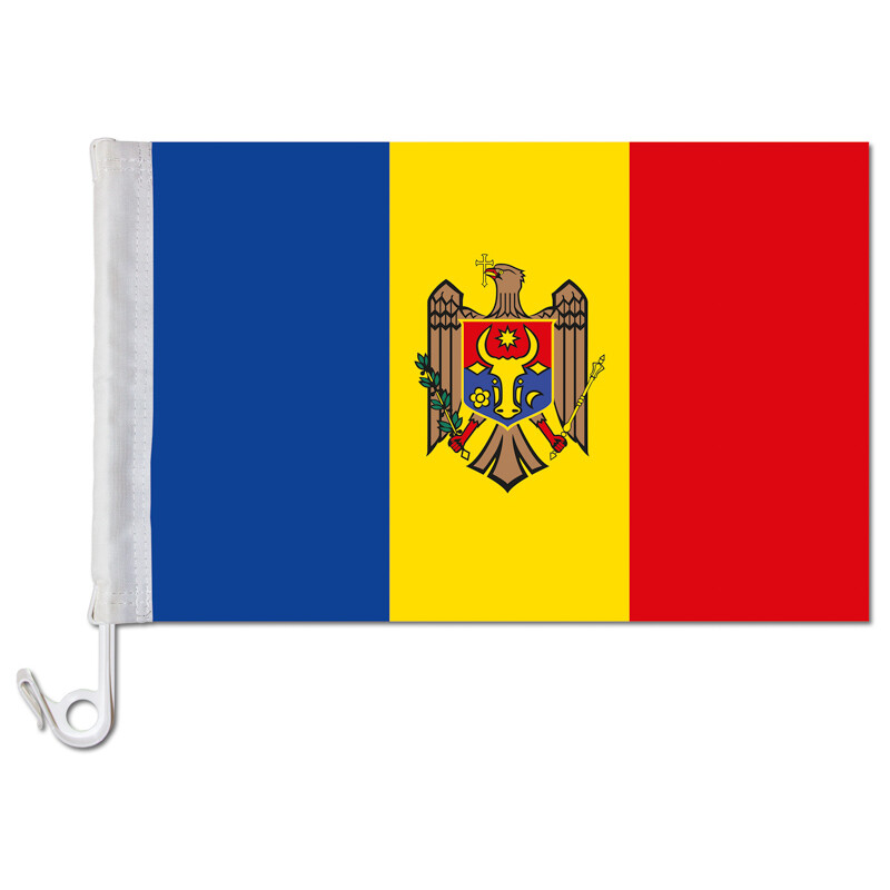 Auto-Fahne: Moldau / Moldawien - Premiumqualität, 9,95 €