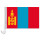 Auto-Fahne: Mongolei - Premiumqualität