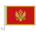 Auto-Fahne: Montenegro - Premiumqualit&auml;t
