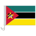 Auto-Fahne: Mosambik - Premiumqualität