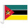 Auto-Fahne: Mosambik - Premiumqualität