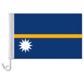 Auto-Fahne: Nauru - Premiumqualität