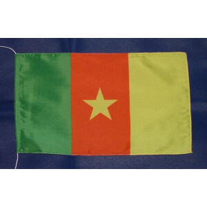 Tischflagge 15x25 : Kamerun