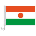 Auto-Fahne: Niger - Premiumqualität