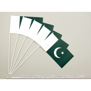 Papierfähnchen: Pakistan 1000 Stück