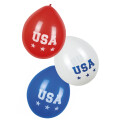 Luftballons USA Party, 6 Stück/Beutel