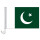 Auto-Fahne: Pakistan - Premiumqualität