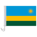Auto-Fahne: Ruanda - Premiumqualität