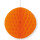 Maxi Wabenball Orange 50 cm, schwer entflammbar