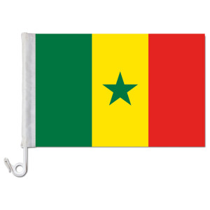 Auto-Fahne: Senegal - Premiumqualität