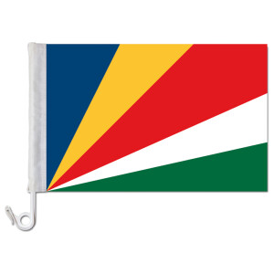 Auto-Fahne: Seychellen - Premiumqualität
