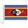 Auto-Fahne: Swasiland - Premiumqualität