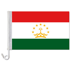 Auto-Fahne: Tadschikistan - Premiumqualität