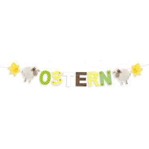 Buchstabenkette : Ostern mit Schafen