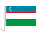 Auto-Fahne: Usbekistan - Premiumqualität