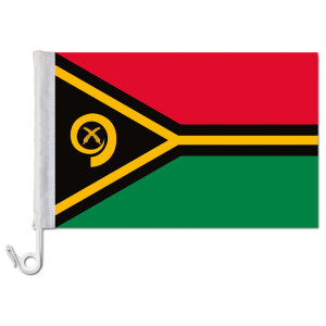 Auto-Fahne: Vanuatu - Premiumqualität