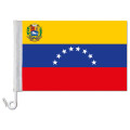 Auto-Fahne: Venezuela mit Wappen - Premiumqualität