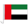 Auto-Fahne: Vereinigte Arabische Emirate - Premiumqualität