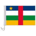 Auto-Fahne: Zentralafrikanische Republik -...