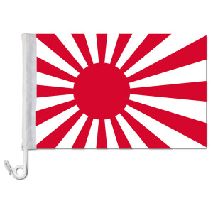 Auto-Fahne: Japan Kriegsflagge - Premiumqualität